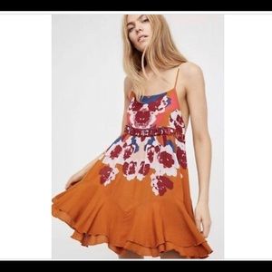 Free People sweet Lucy slip dress.
